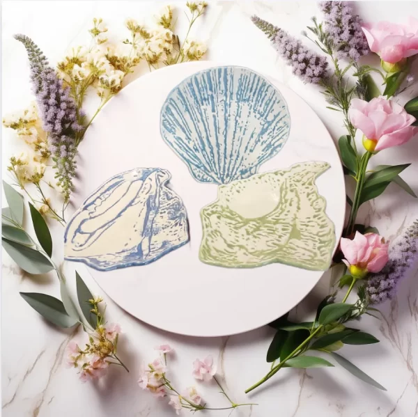 Custom Condiment Dish Exquisite Shell Series