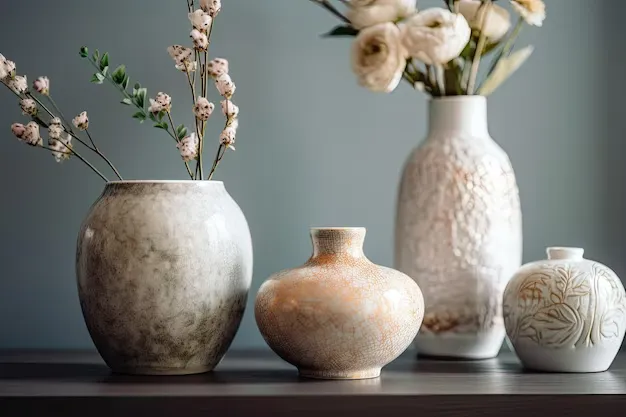 Comment présenter les vases en céramique sur l'entrée