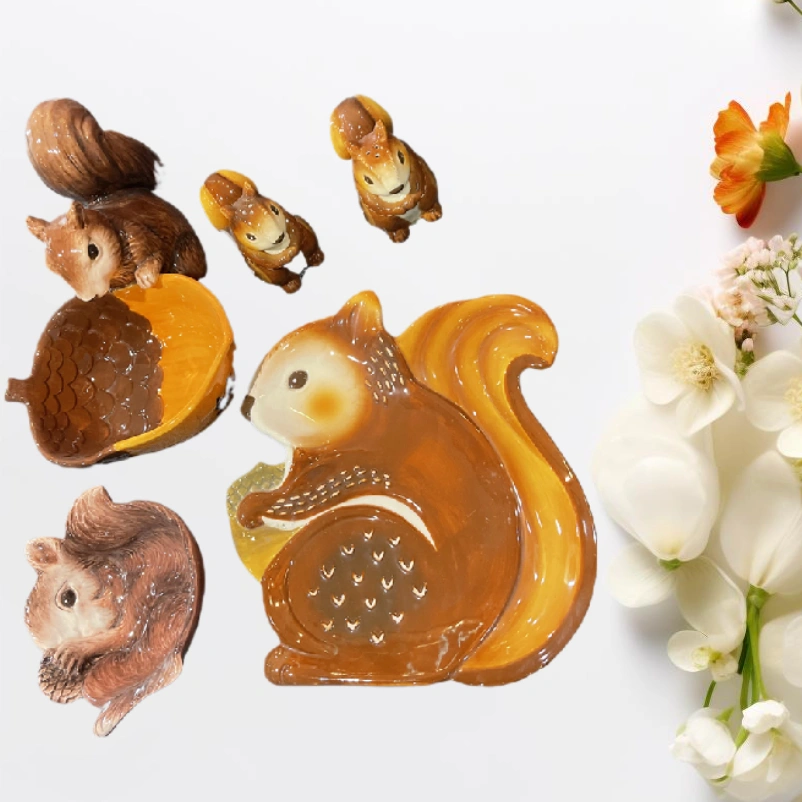 Wholesale Unique Tableware with Embossed Squirrel Design